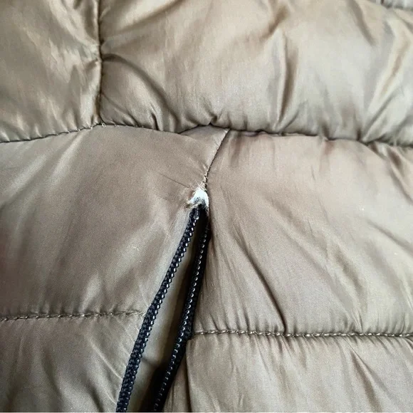 🍂 ZARA TAUPE HOODED PUFFER JACKET! - Picture 16 of 16